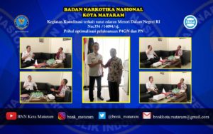 Koordinasi terkait surat edaran mentri dalam negri RI No:354 /14094/sj. Prihal optimalisasi pelaksanaan P4GN dan PN didaerah
