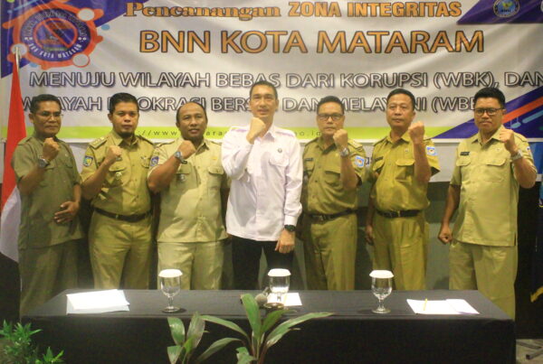 Rapat Kerja Damas Anti Narkoba di Instansi Pemerintah
