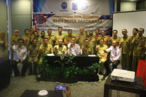 Rapat Kerja Damas Anti Narkoba di Instansi Pemerintah