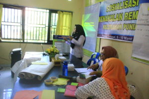 sosialisasi Kenakalan remaja di Kelurahan Punia