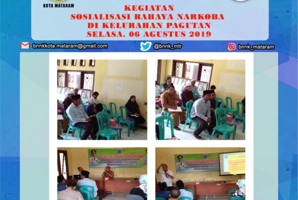 Sosialisasi Bahaya Narkoba Di Kelurahan Pagutan Kecamatan Mataram