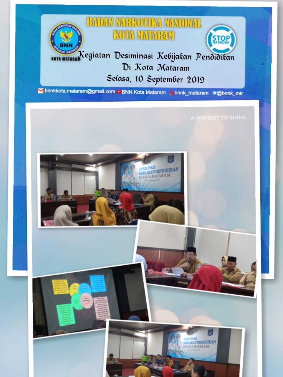 Desiminasi Kebijakan Pendidikan di kota Mataram