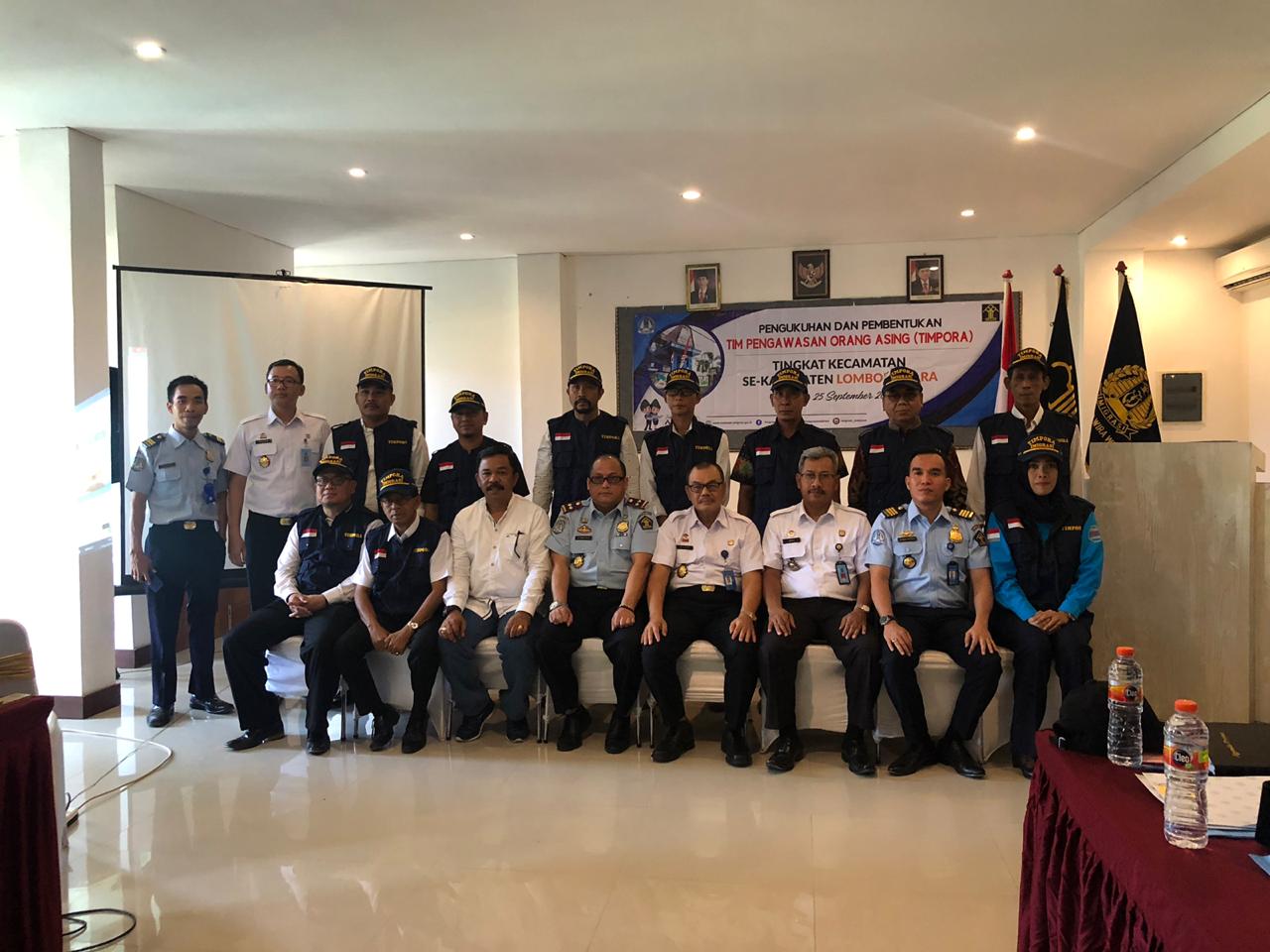 Rapat Pembentukan Tim Pengawasan Orang Asing Kabupaten Lombok Utara.