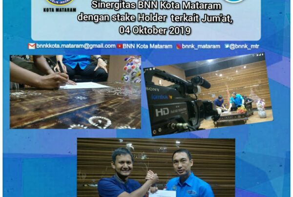 Sinergitas BNN Kota Mataram dengan Stakeholder Terkait