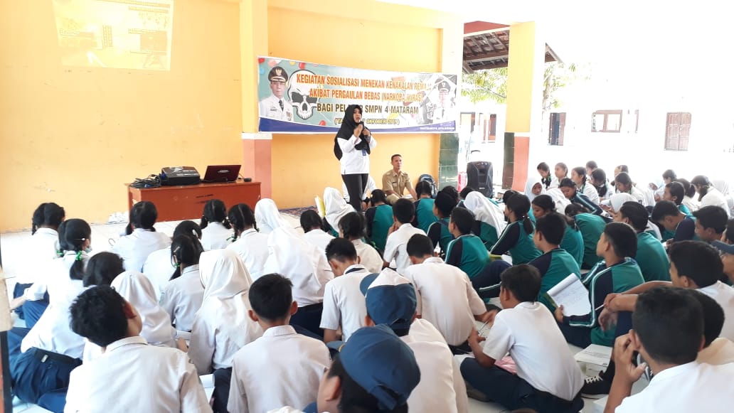 Hari ke-5 Sosialisasi P4GN di Institusi Pendidikan bersama Bakesbangpol Kota Mataram