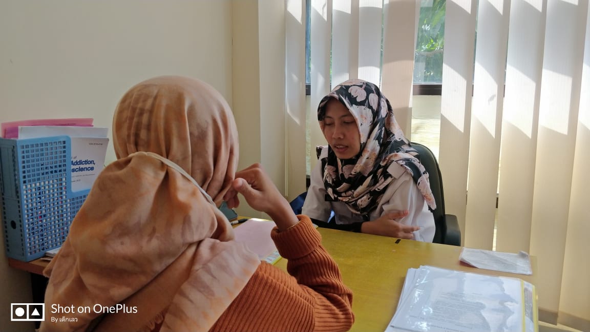 Layanan Rehabilitasi Rawat Jalan dan konsultasi program Seksi Rehabilitasi