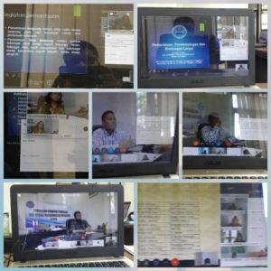 kegiatan Pelatihan peningkatan Kemampuan Petugas Pascarehabilitasi melalui Virtual