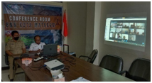 Sosialisasi Informasi P4GN melalui Video Conference