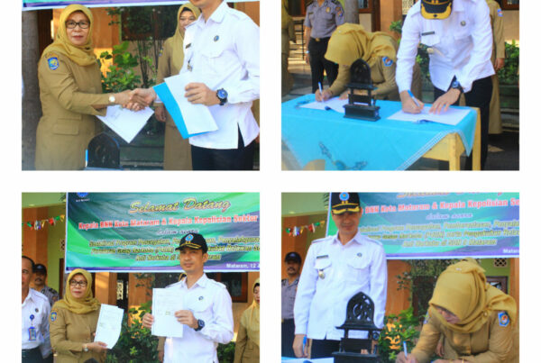 MOU SDN 9 Mataram dengan BNN Kota Mataram