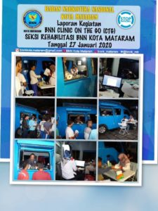 BNN Clinic on The Go (CTG) Di wilayah Kota Mataram