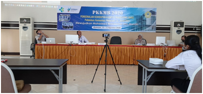 Sosialisasi Informasi P4GN pada Kegiatan PKKMB Poktekkes Kemenkes Mataram