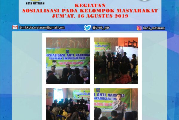 Sosialisasi P4GN pada Kelompok Masyarakat Cakranegara Timur