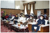 Rapat Paripurna DPRD Kota Mataram melalui Video Conference