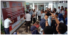 Pendampingan Test Urine Rutan Praya Pendampingan Test Urine Rutan Praya