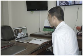 Rapat Pimpinan BNN Melalui Video Conference Rapat Pimpinan BNN Melalui Video Conference