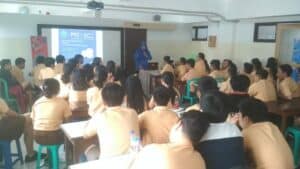 Sosialisasi Pencegahan Penyalahgunaan Narkoba di kalangan pelajar SMP