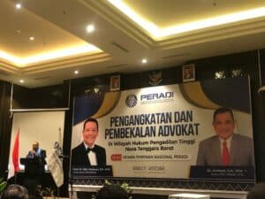 Pelantikan Advokat diwilayah hukum pengadilan tinggi Nusa Tenggara Barat